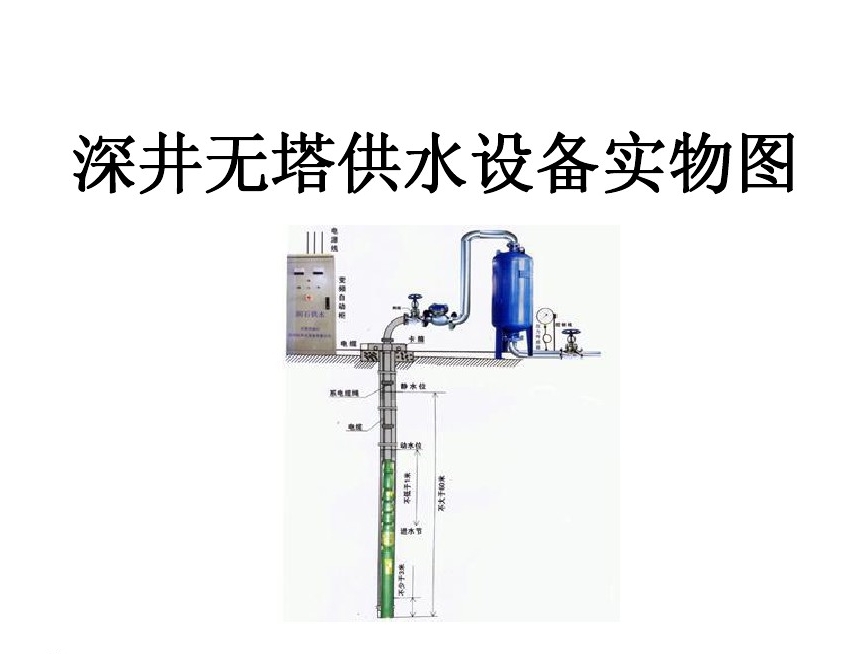 遂宁船山区井泵无塔式供水设备